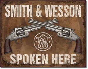 Desperate 3 Pack SMITH AND WESSON Vintage Sign Set Made in USA! Firearms Western\ # 1876\# 1465\ # 1849