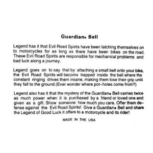 BLACK HANDFUL GUARDIAN BELL