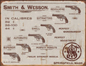 Desperate 3 Pack SMITH AND WESSON Vintage Sign Set Made in USA! Firearms Western\# 1464\# 2014\ # 1466