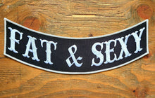 FAT & SEXY ROCKER PATCH 12"X3"